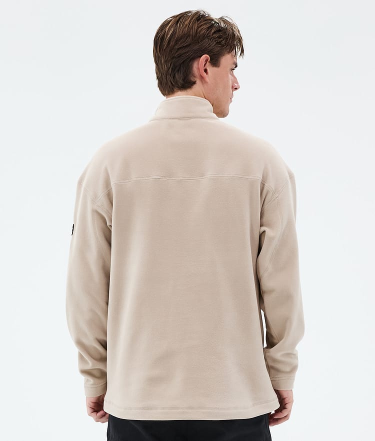 Comfy Fleecepullover Herren Sand, Bild 6 von 6