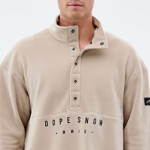 Half-Button Collar Main Product Details Image,