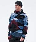 Cozy II フリースパーカー メンズ Shards Burgundy Blue, 画像1 / 7