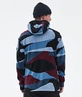 Cozy II フリースパーカー メンズ Shards Burgundy Blue, 画像6 / 7