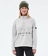 Comfy W Felpa Pile Donna Light Grey