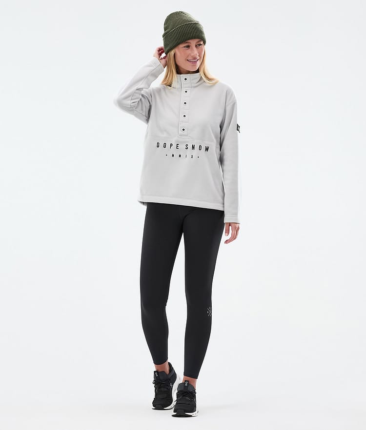 Comfy W Fleece Sweater Women Light Grey Renewed, Image 3 of 6