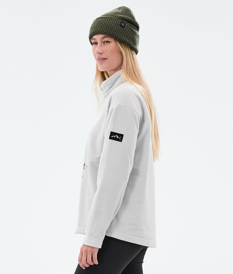 Comfy W Fleece Sweater Women Light Grey Renewed, Image 5 of 6