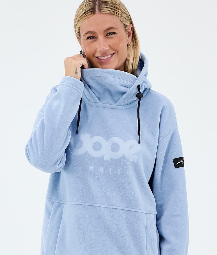 Cozy II W Fleece Hoodie Women Light Blue, Image 2 of 7