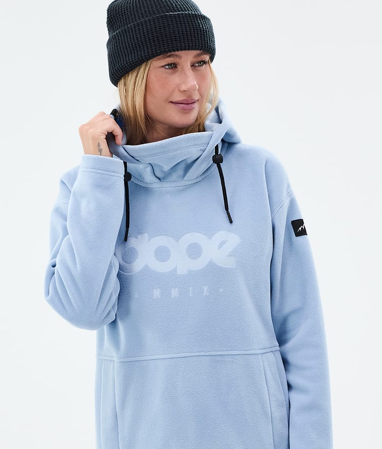 Cozy II W Fleece Hoodie Women Light Blue, Image 2 of 7