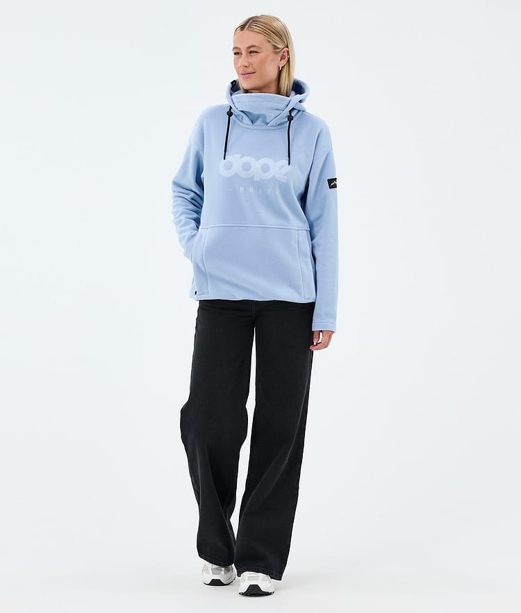 Cozy II W Fleece Hoodie Women Light Blue, Image 3 of 7