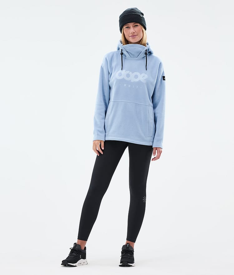 Cozy II W Fleece Hoodie Women Light Blue, Image 3 of 7