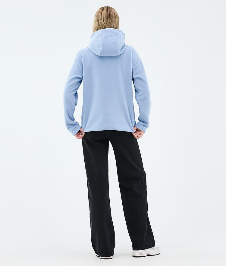Cozy II W Fleece Hoodie Women Light Blue, Image 4 of 7