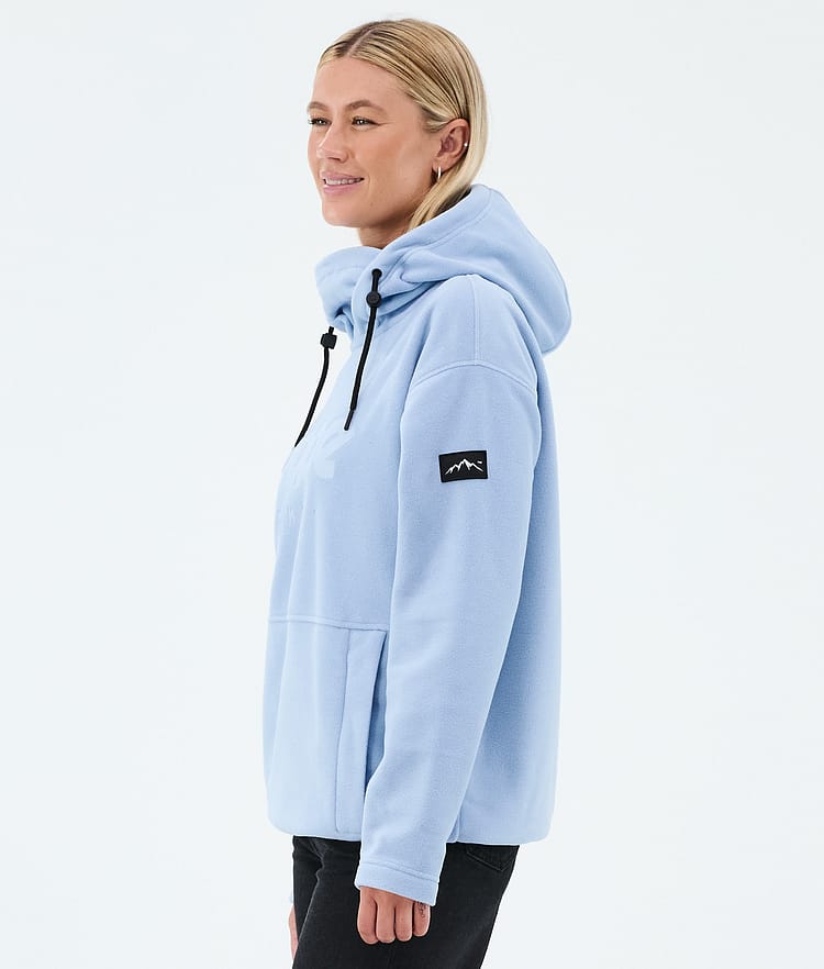 Cozy II W Fleece Hoodie Women Light Blue, Image 5 of 7