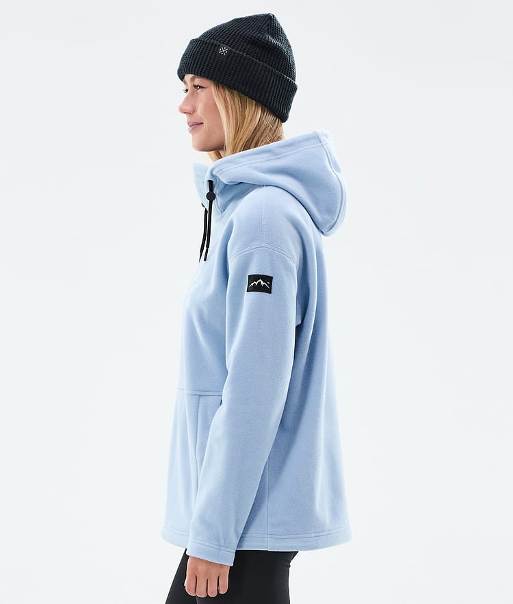 Cozy II W Fleece Hoodie Women Light Blue, Image 5 of 7