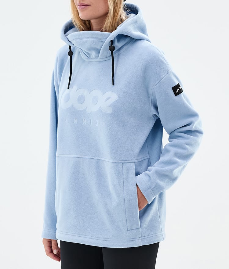 Cozy II W Fleece Hoodie Women Light Blue, Image 7 of 7