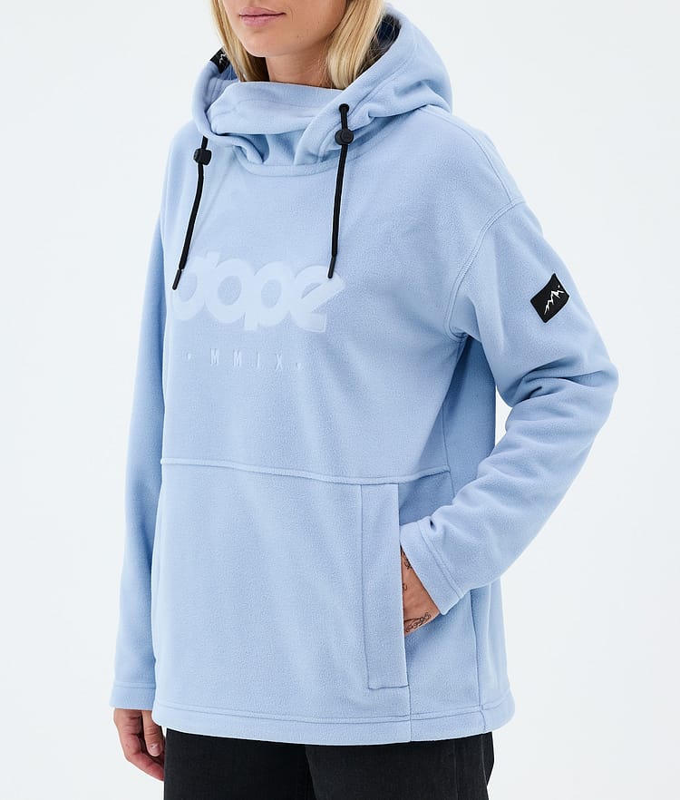 Cozy II W Fleece Hoodie Women Light Blue, Image 7 of 7