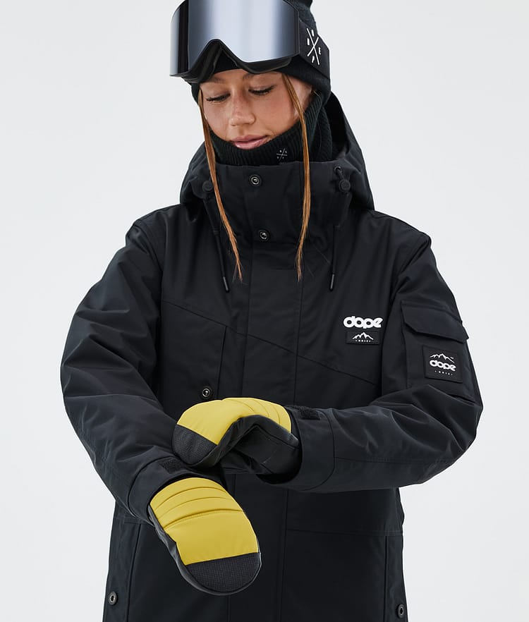 Ace 24 Snow Mittens Yellow, Image 4 of 5