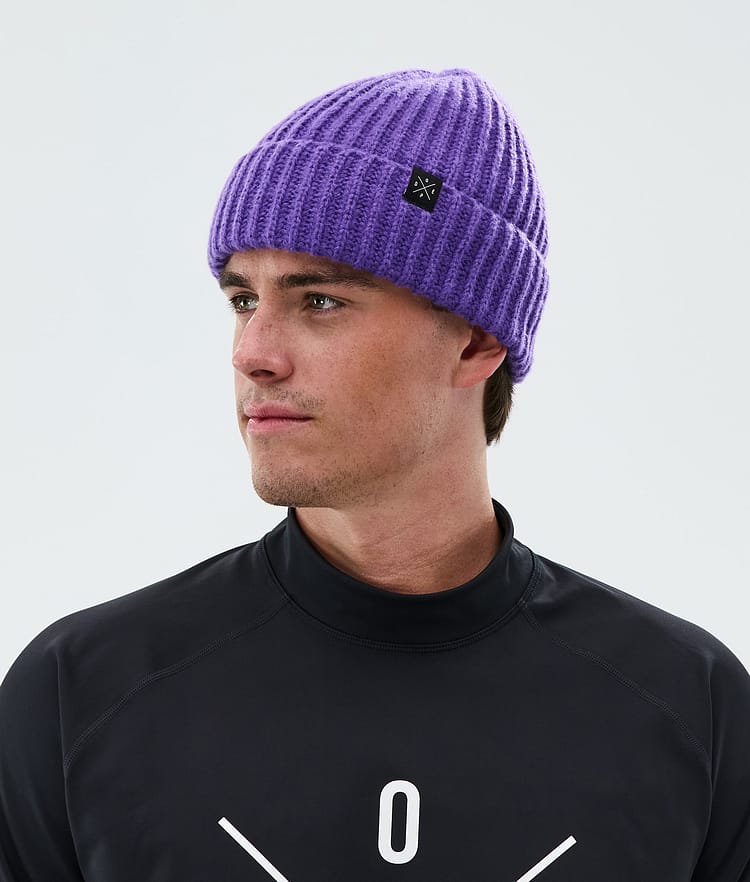 Chunky Beanie Vivid Purple, Image 2 of 3