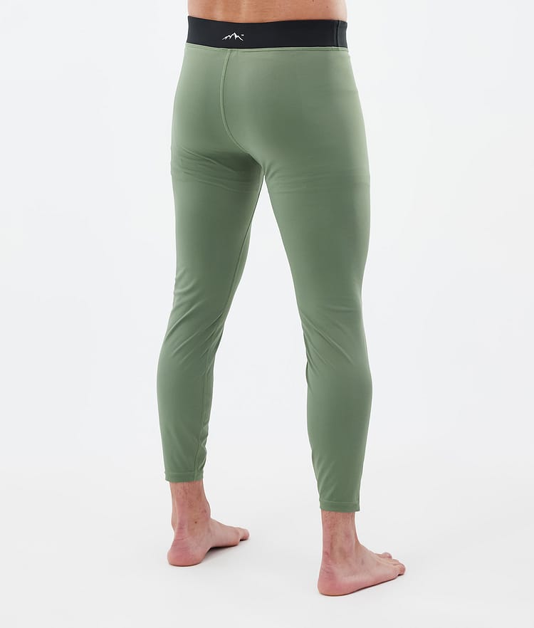 Snuggle ベースレイヤーパンツ メンズ 2X-Up Moss Green, 画像2 / 7