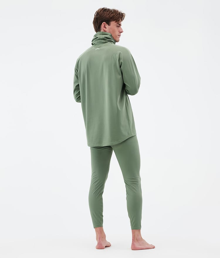 Snuggle ベースレイヤーパンツ メンズ 2X-Up Moss Green, 画像4 / 7