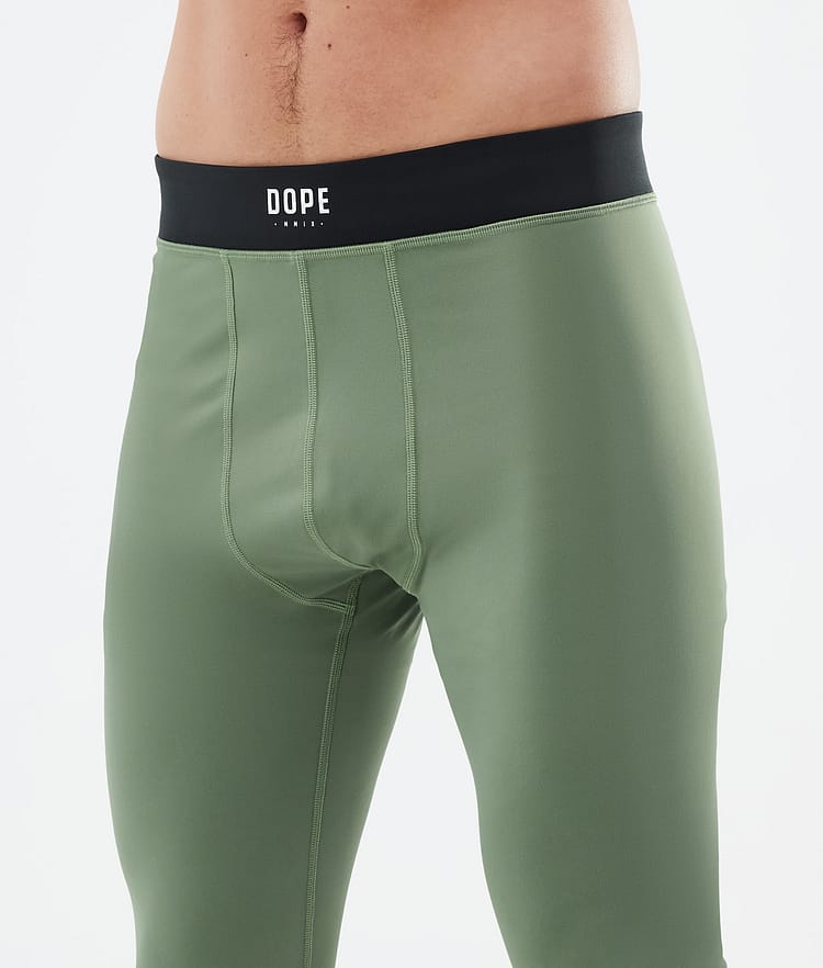 Snuggle ベースレイヤーパンツ メンズ 2X-Up Moss Green, 画像5 / 7