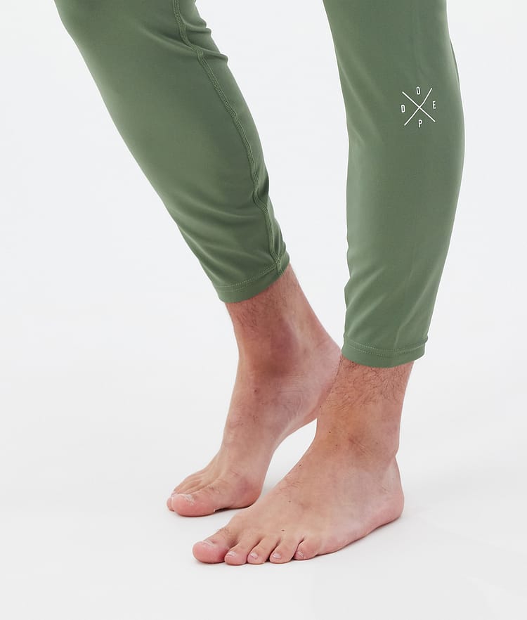 Snuggle ベースレイヤーパンツ メンズ 2X-Up Moss Green, 画像7 / 7
