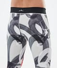 Snuggle ベースレイヤーパンツ メンズ 2X-Up Spray Black Red, 画像6 / 7