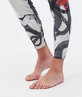 Snuggle ベースレイヤーパンツ メンズ 2X-Up Spray Black Red, 画像7 / 7