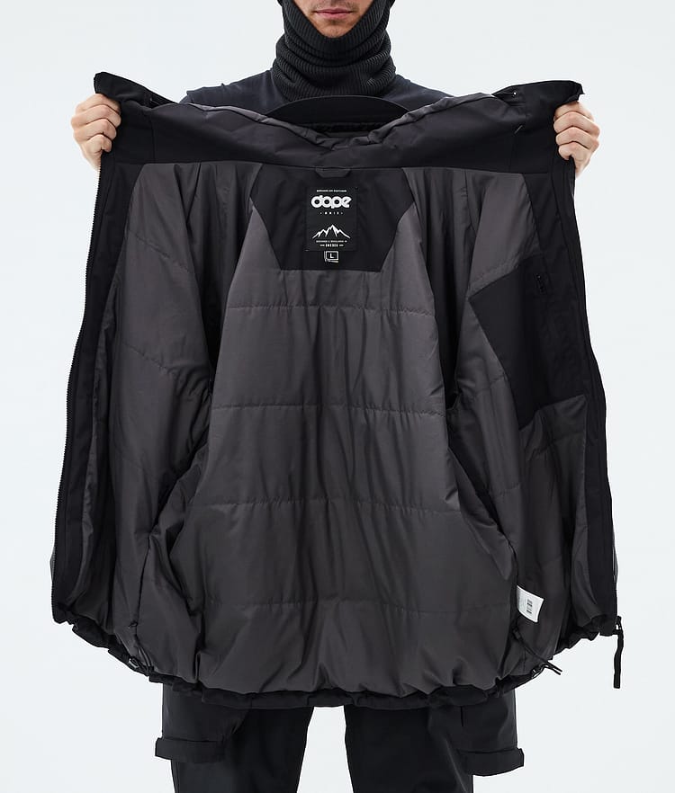 Spartan Chaqueta Snowboard Hombre Black Renewed, Image 8 of 8