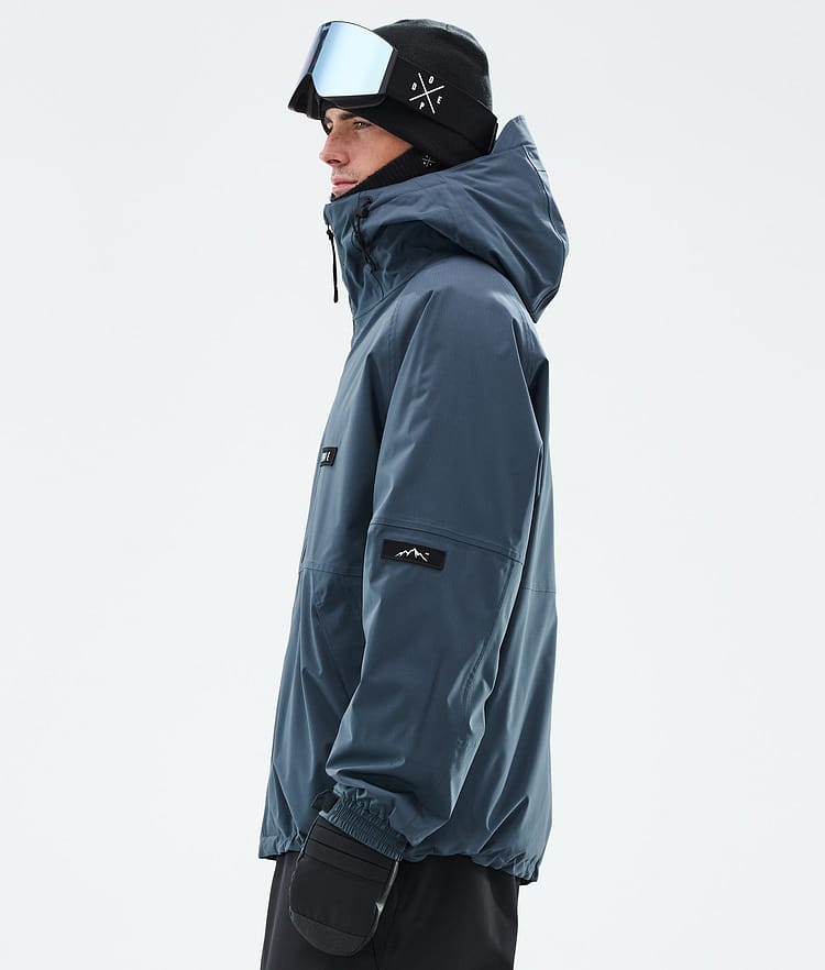 Spartan Kurtka Snowboardowa Mężczyźni Metal Blue Renewed, Zdjęcie 6 z 9
