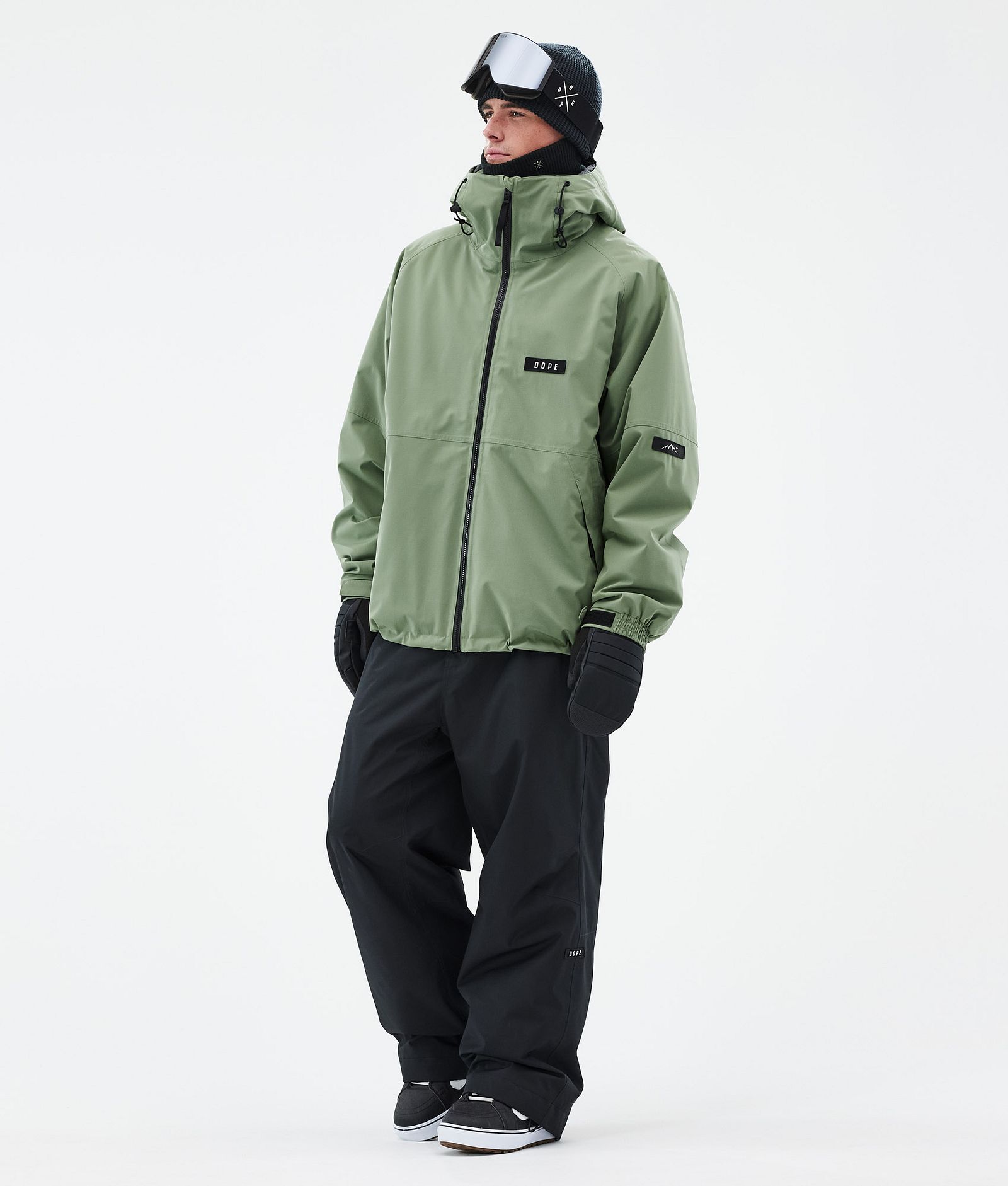 Spartan Snowboard Jacket Men Moss Green, Image 2 of 8