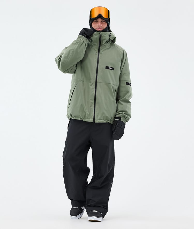 Spartan Snowboardjacke Herren Moss Green, Bild 3 von 9