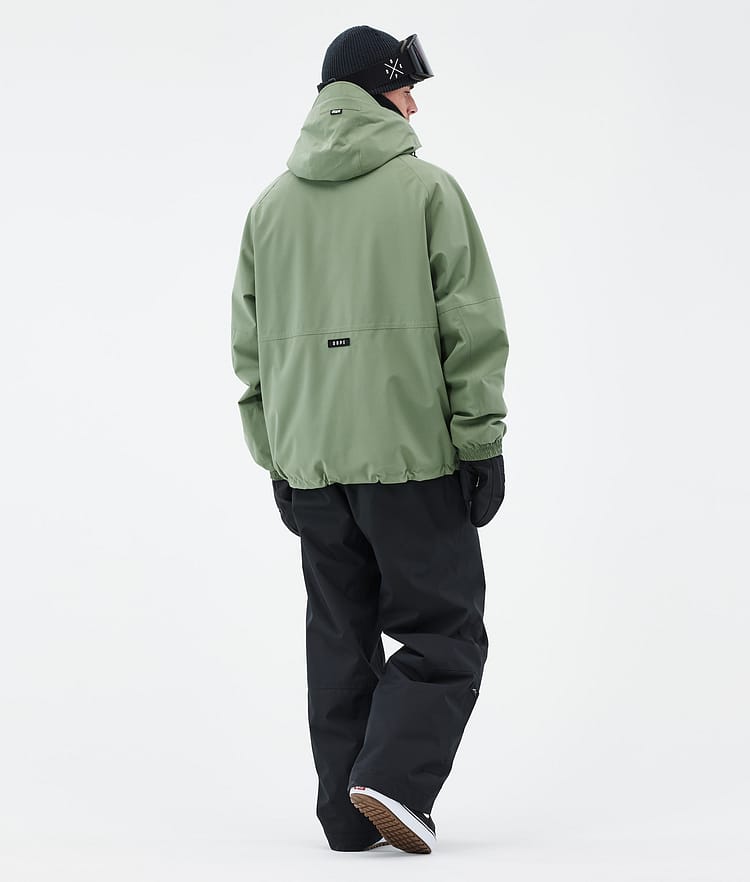 Spartan Snowboard Jacket Men Moss Green, Image 4 of 8