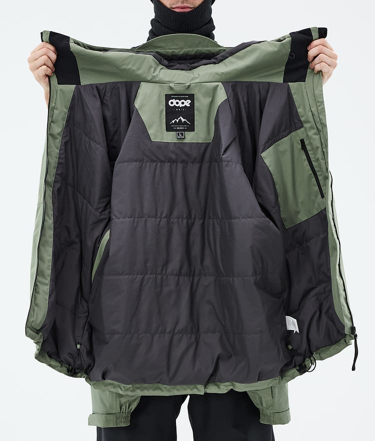 Spartan Snowboardjacke Herren Moss Green, Bild 9 von 9