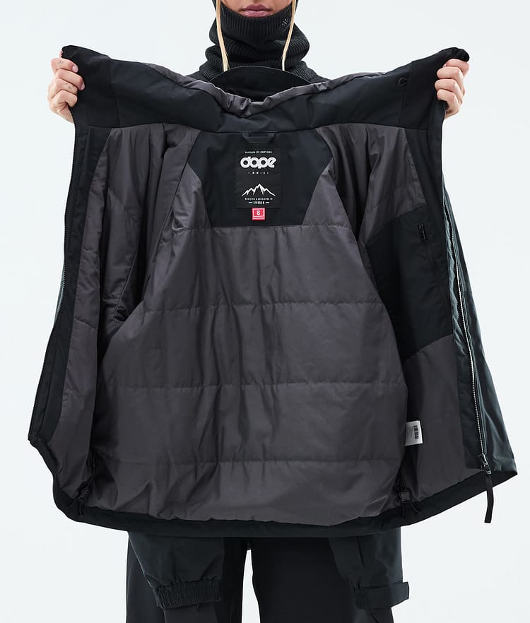 Spartan W Giacca Snowboard Donna Black, Immagine 9 di 9