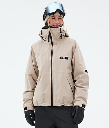 Spartan W Snowboard Jacket Women Sand