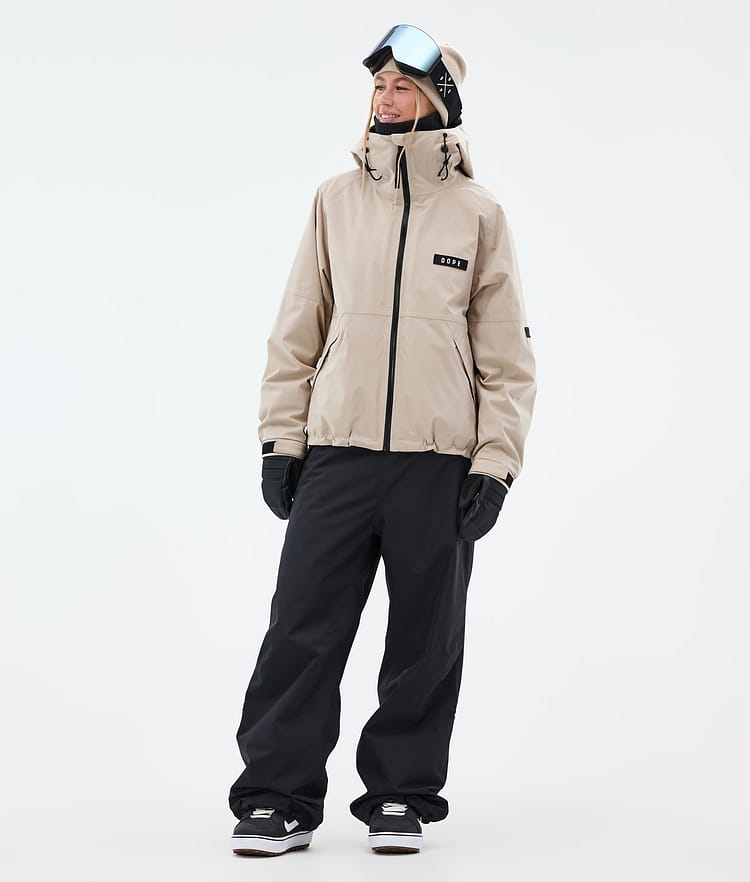Spartan W Snowboard Jacket Women Sand, Image 2 of 8