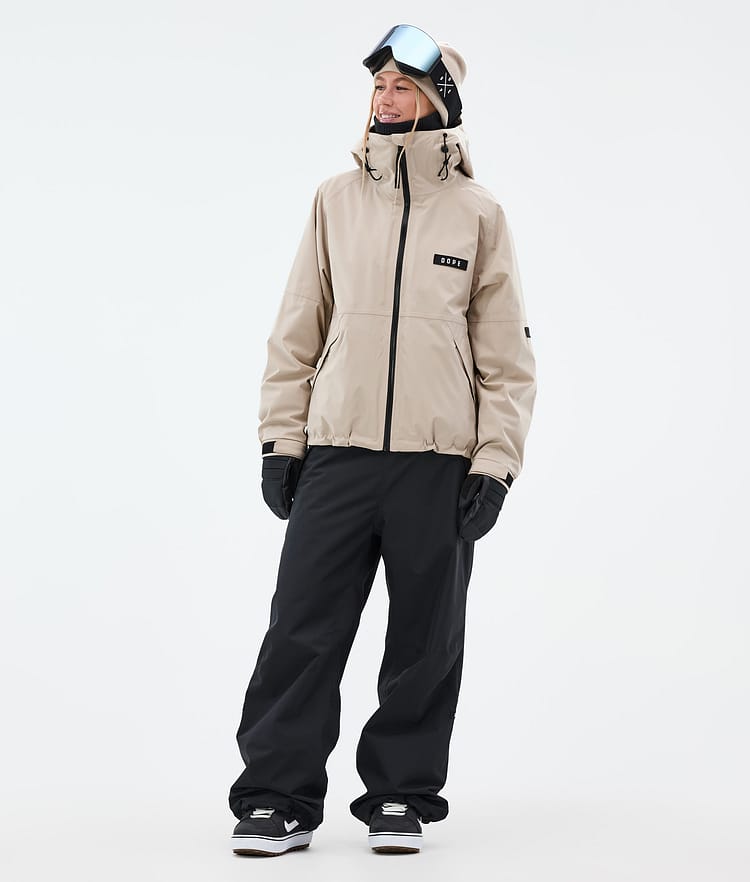 Spartan W Snowboard Jacket Women Sand, Image 3 of 9