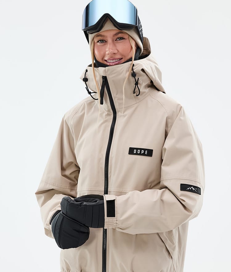 Spartan W Snowboard Jacket Women Sand, Image 4 of 8
