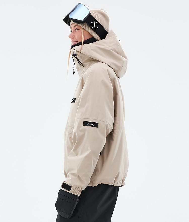 Spartan W Snowboard Jacket Women Sand, Image 5 of 8