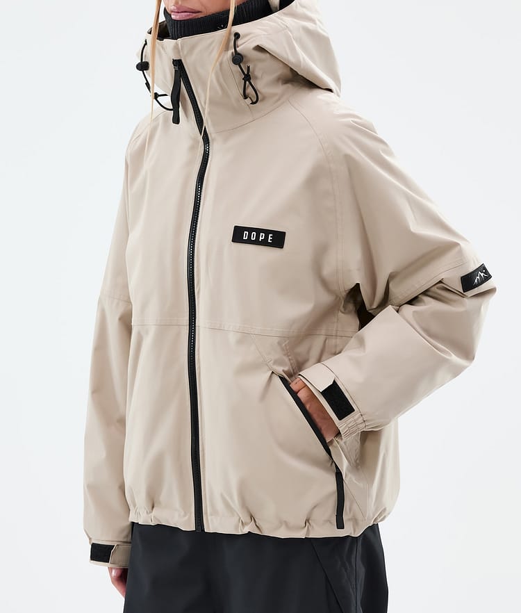 Spartan W Snowboard Jacket Women Sand, Image 7 of 8