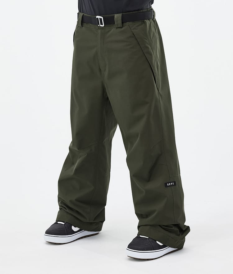 Big Snowboard Pants Men Olive Green, Image 1 of 5