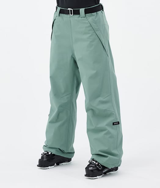 Big W 24 Ski Pants Women Faded Green