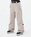 Big W 2024 Snowboard Pants Women Sand