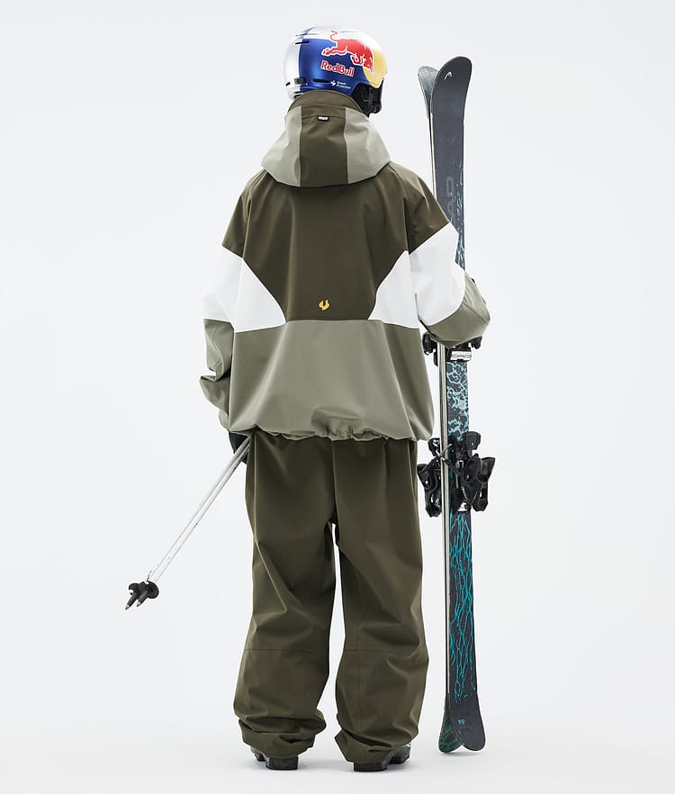 JT Spartan Skijacke Herren Olive Green/Whitish/Greenish, Bild 4 von 8