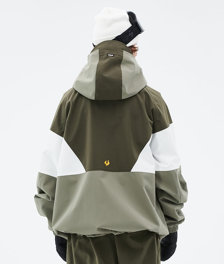 JT Spartan Skijacke Herren Olive Green/Whitish/Greenish, Bild 6 von 8