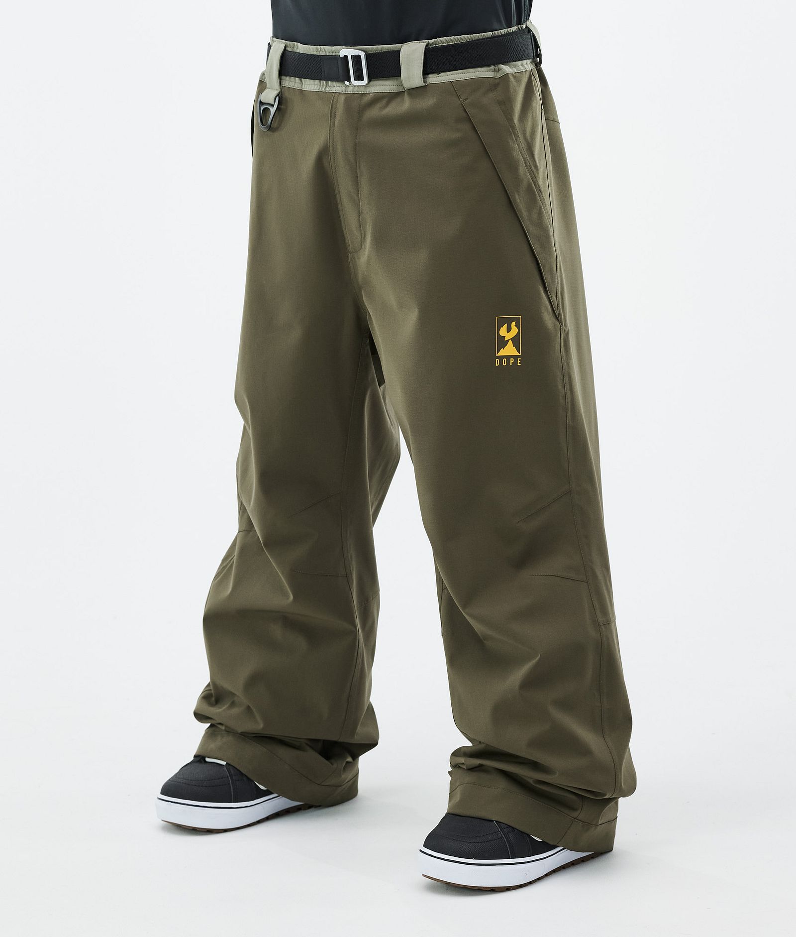 JT Big Spodnie Snowboardowe Mężczyźni Greenish/Olive Green, Zdjęcie 1 z 5