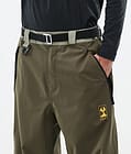 JT Big Spodnie Snowboardowe Mężczyźni Greenish/Olive Green, Zdjęcie 5 z 5
