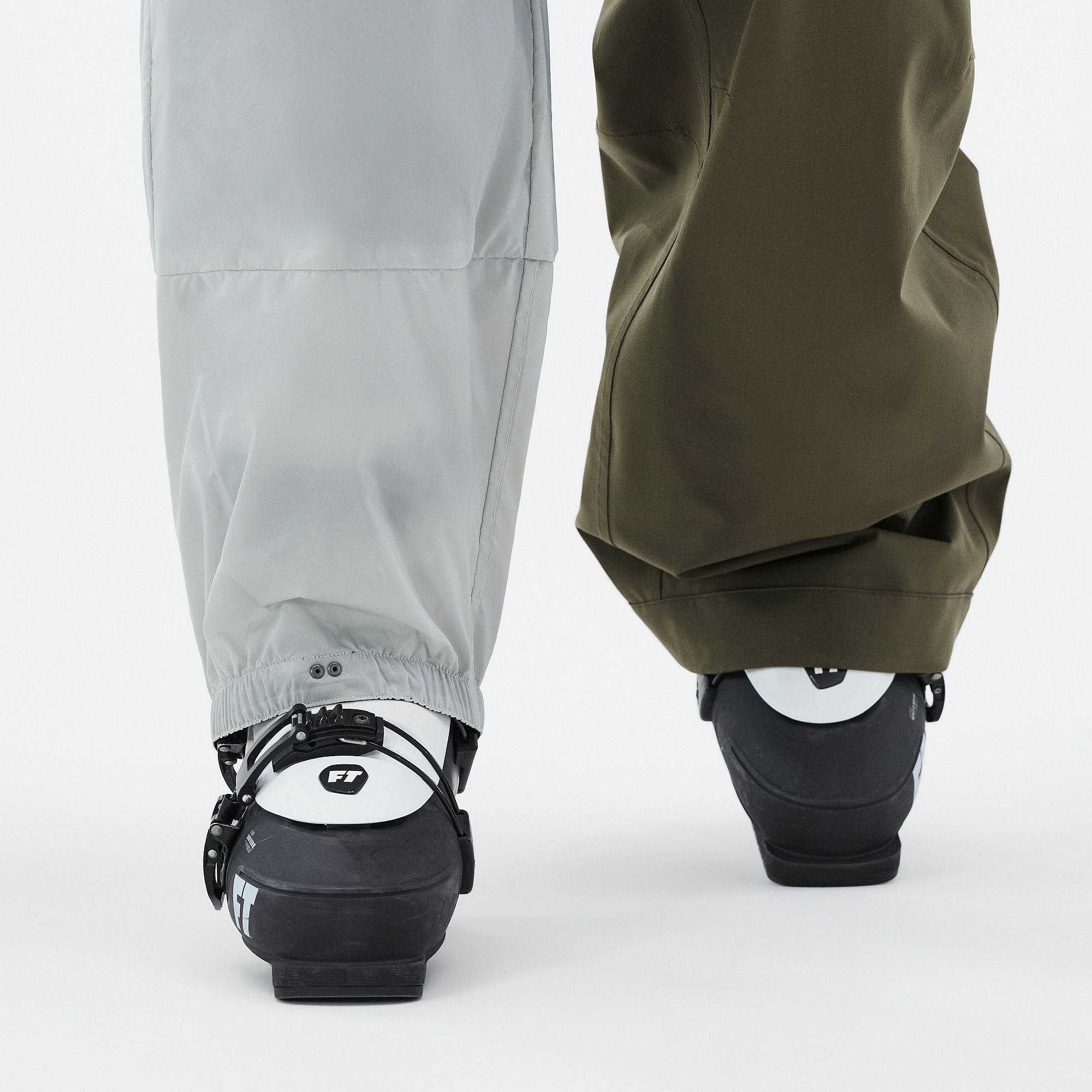 Dope JT Big Ski Pants Men Greenish/Olive Green | Dopesnow CA