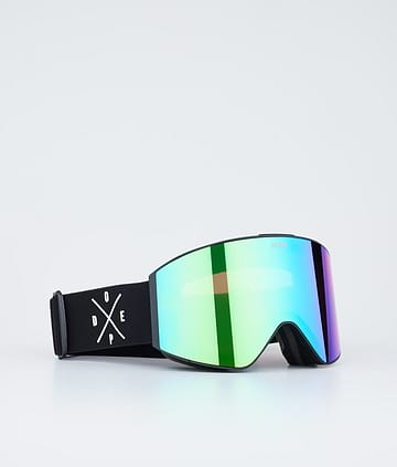 Sight Skibrille Black/Green Mirror