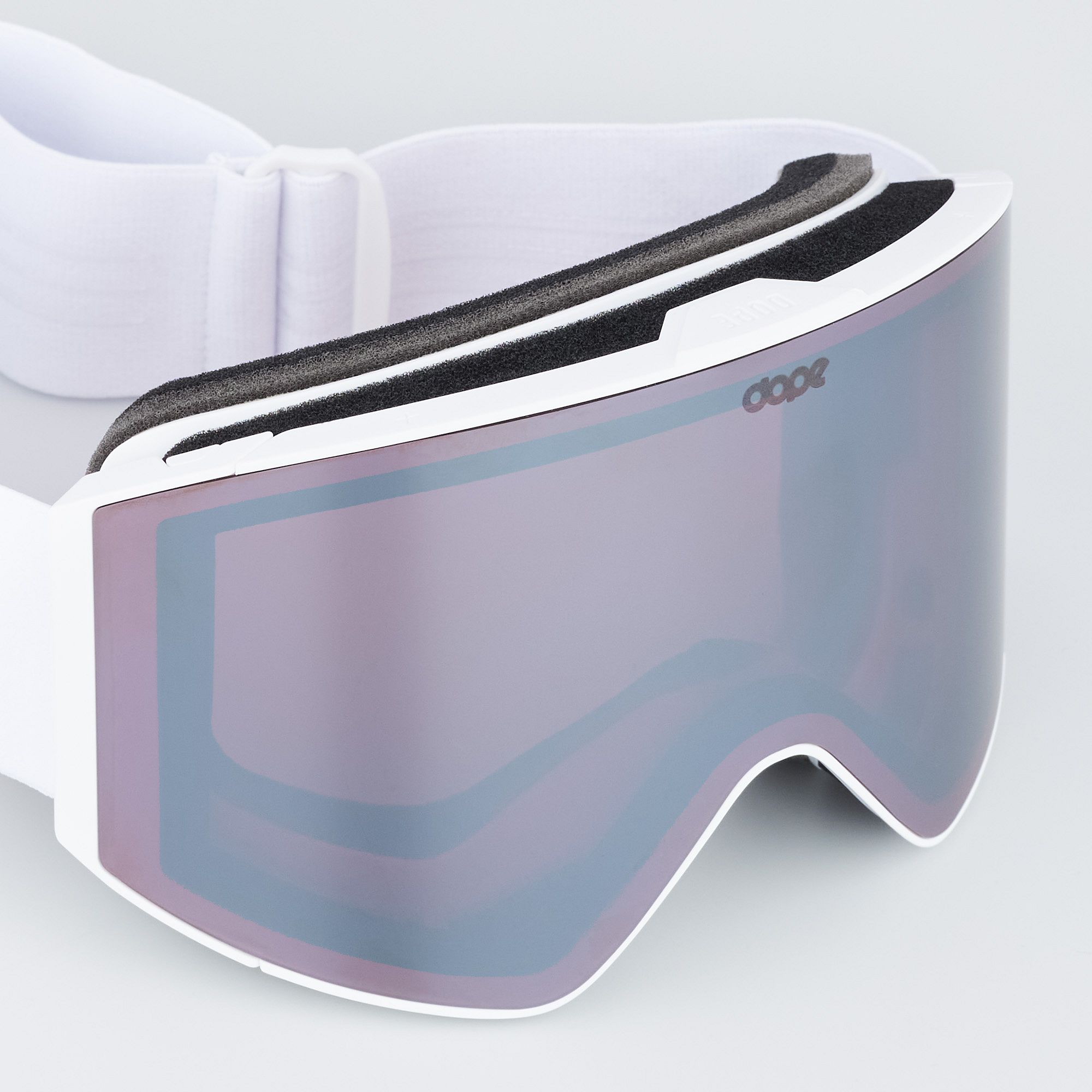 Dope Sight スキーゴーグル White/Silver Mirror - ホワイト