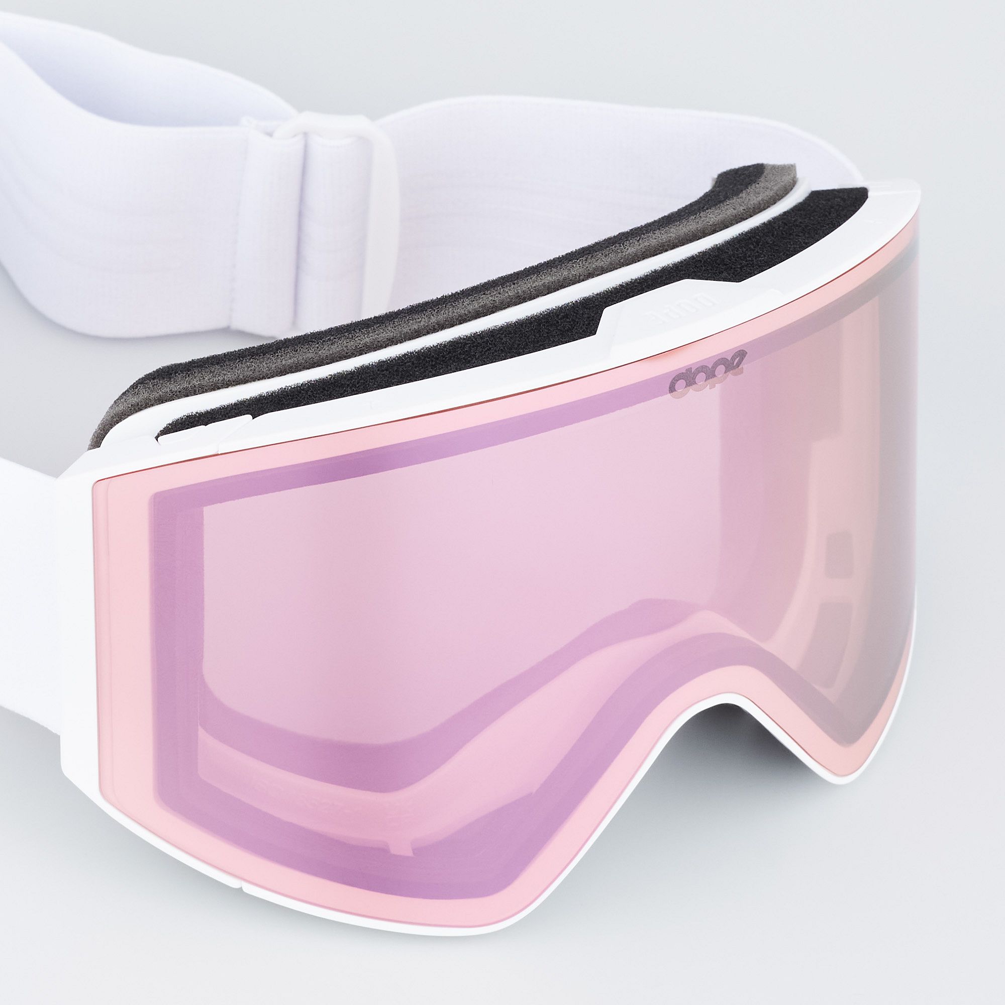 Dope Sight スキーゴーグル White/Pink Mirror - ホワイト | Dopesnow.com