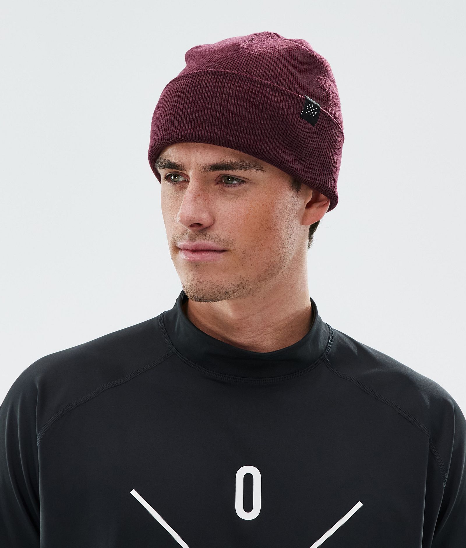 Solitude Beanie Burgundy, Image 3 of 4