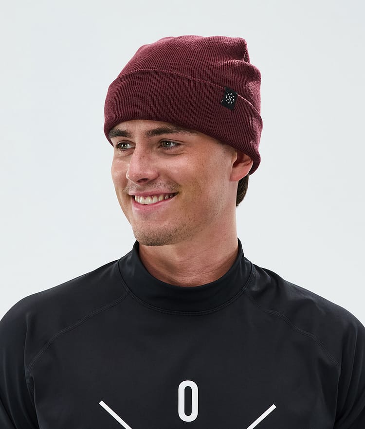 Solitude Beanie Burgundy, Image 2 of 3